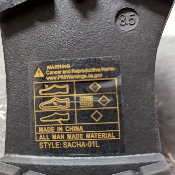 Rampage Sacha Y2K Faux Leather Croc Emboss Chunky Wedge Heel Bootie NWT Size 8.5 - Picture 8 of 10